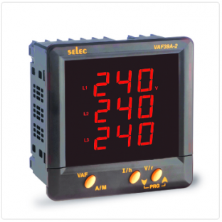 Panel Mount, 3Ø , Size : 96 X 96mm [VAF39A-2]