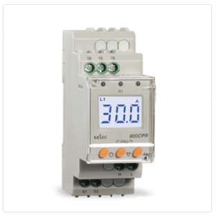 1Ø-Digital Current Protection Relay, Auxillary Supply 900CPR-1-BL-U