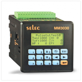 PLC, Built-in HMI, upto 10 DI+8DO+2AI [MM3030]