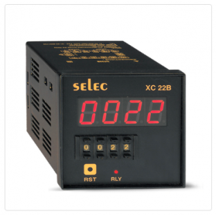 Preset Counter, Thumbwheel Setting, Auto Reset Function, Size : 72 x 72mm [XC22B]