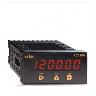 5 Digits Counter + Rate Indicator, Size : 48 X 96mm [XC1200]