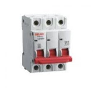 CB TÉP APTOMAT MCB DELIXI 3P, 6A – 6KA CDB6S3C6