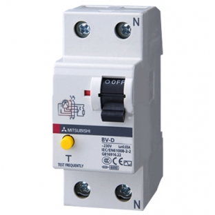 RCCB CB chống dòng rò Mitsubishi BV-D-2P