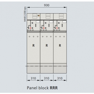 Tủ trung thế siemens 24KV 630A 20kA/3s RRT 03 ngăn loại block không mở rộng